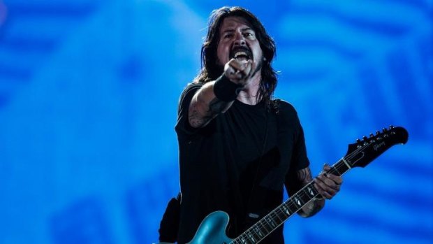 Dave Grohl stepped out from the drumkit in Nirvana to lead guitar in the Foo Fighters.
