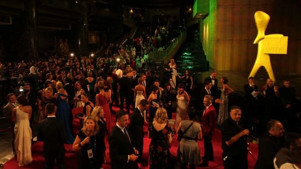 TV's night of nights: The TV Week Logie Awards at Crown Casino in Melbourne.