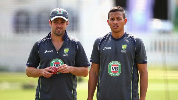 Top-order specialists: Ed Cowan and Usman Khawaja.