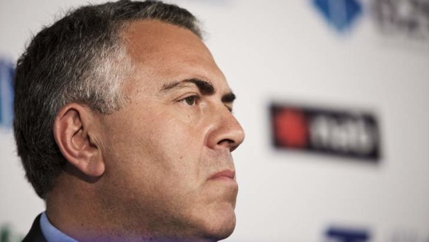 Treasurer Joe Hockey is standing firm on his unpopular budget.