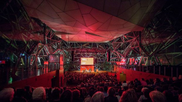 Melbourne Writers Festival events at Deakin Edge, Federation square, 2017.