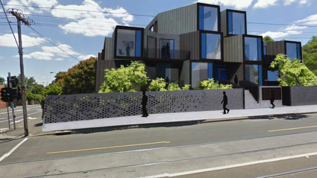 In with the new ... An artist's impression of the apartment complex on Burke Road that will replace Arden.