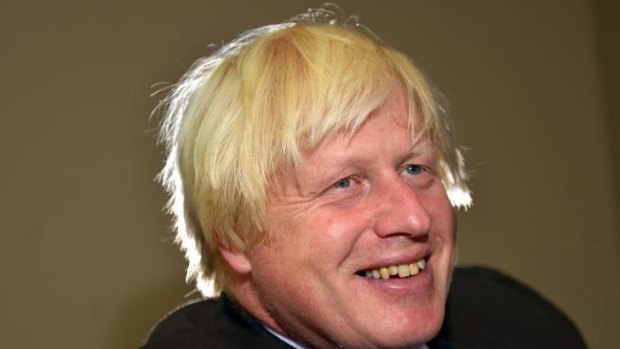 Blonde ambition: Boris Johnson - uber toff, writer, mayor of London - now has his sights set on Parliament and possibly No, 10. 