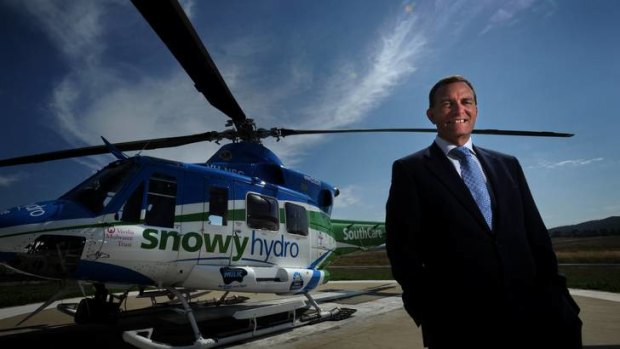 Snowy Hydro SouthCare Rescue Helicopter fund chairman David Marshall.