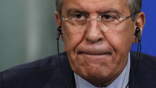 Russia's Foreign Minister Sergei Lavrov has said Russia rejects US proof of Syrian chemical weapon use.