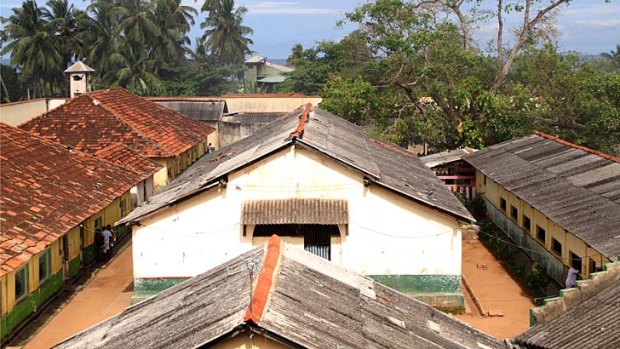 Negombo Prison on Sri Lanka's west coast, where most of the failed asylum seekers returned from Australia are sent.