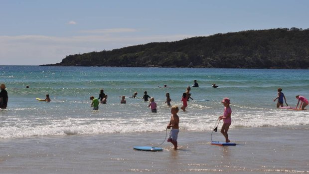 Pambula Beach, about 10 kilometres south of Merimbula.