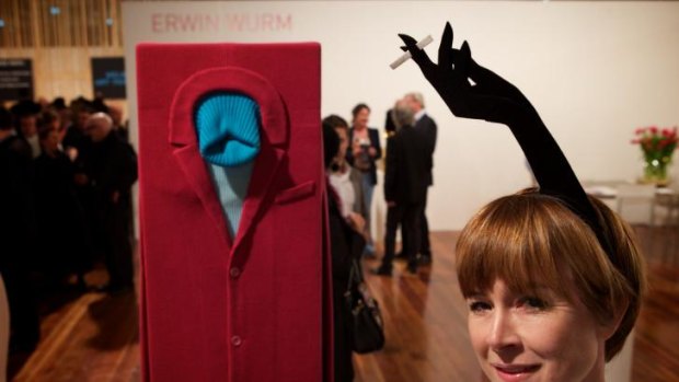 Lisa Bowen looks at an Erwin Wurm piece from the Anna Schwartz Gallery.