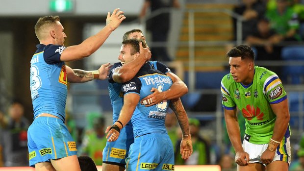 The Raiders twice held an 18-point advantage but lost at the death against the Gold Coast Titans on Sunday. 
