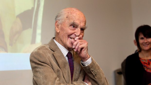 Professor Emeritus Henry Atkinson on his 100th birthday