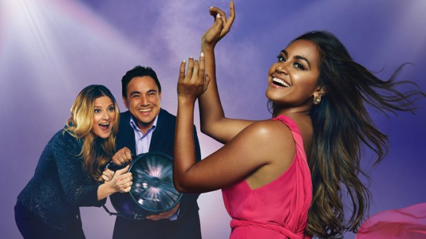 Indigenous performer Jessica Mauboy to perform at Eurovision, which is hosted by Julia Zemiro and Sam Pang.