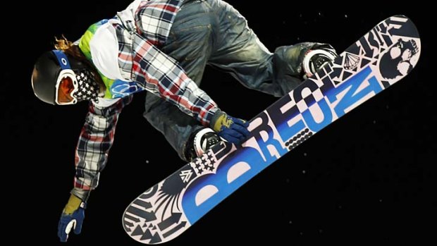 US snowboarder Shaun White.
