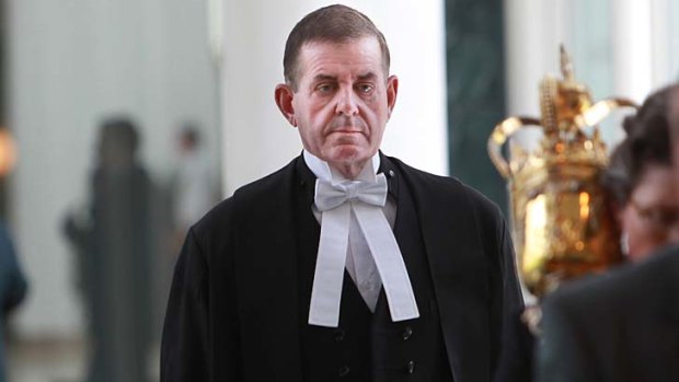 Former speaker Peter Slipper.