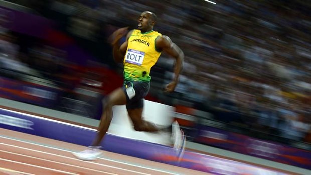 Usain Bolt ... topped 80,000 tweets per minute when he won the 200 metre final.