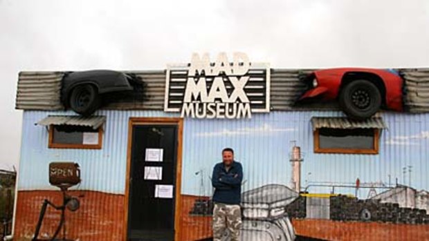 To the max ... Adrian Bennett's Mad Max museum