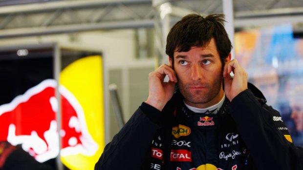 Mark Webber ... competitive rivalry in the Red Bull team.