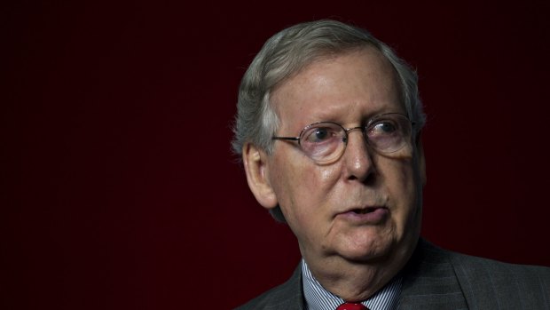 Mitch McConnell is working along with other Senate Republicans to get Trump prepared to make a round of judicial nominations