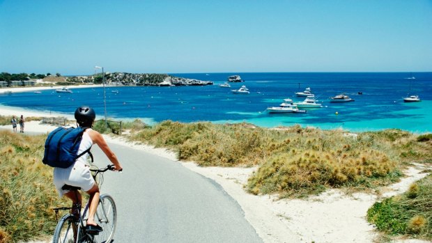 Bikes only: Rottnest Island. 