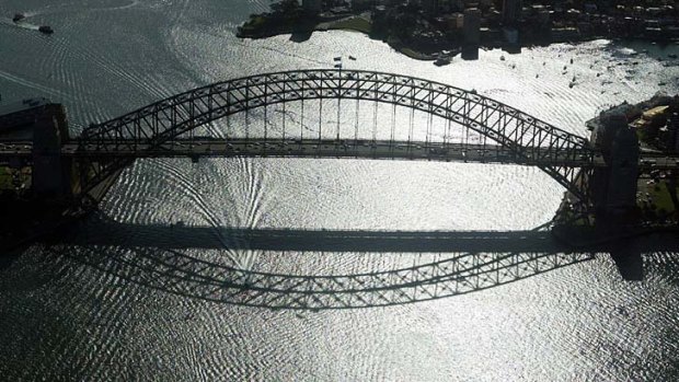 Icon: the Sydney Harbour Bridge.