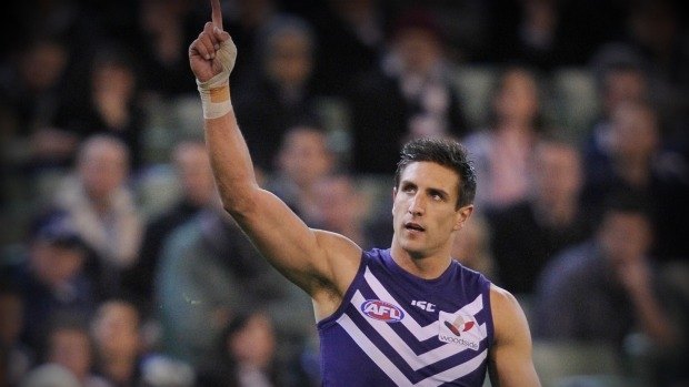 Freo captain Matthew Pavlich needs a bag of goals to help his team to victory this weekend. 