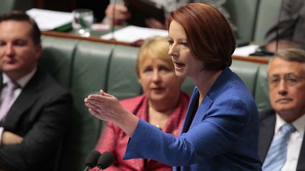 "In the next 12 months, in the run-up to the next election, we concentrate on core Labor issues" ... Prime Minister Julia Gillard.