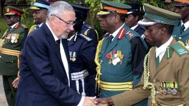 Guy Scott becomes Africa's first white head of state since 1994.