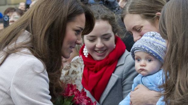 Pregnant ... the Duchess of Cambridge has set off a media frenzy.