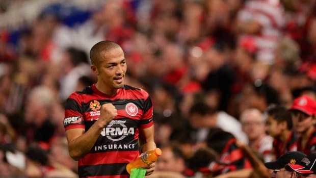 Fan favourite: Shinji Ono will leave the Wanderers at the end of the season.