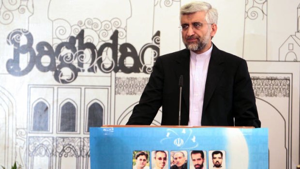 Iran's chief nuclear negotiator, Saeed Jalili.