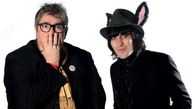 Team captains: Phill Jupitus and Noel Fielding have appeared on the show since 1996 and 2009, respectively. 