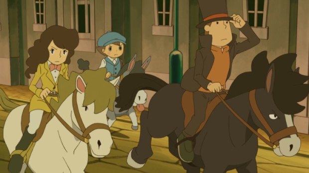 The new Professor Layton on 3DS is great, but there is so little time to play it.