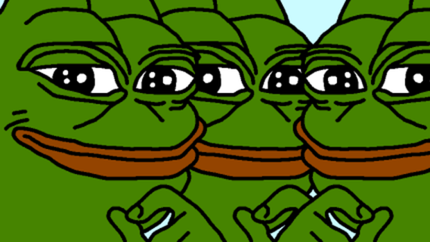 Alt-right meme Pepe the Frog.