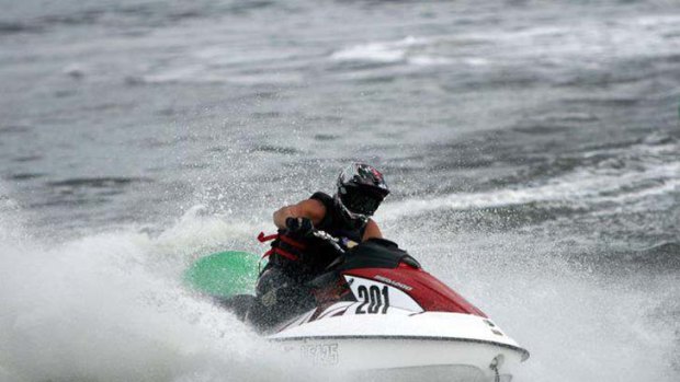 Joey Scaturchio was killed during a jet-ski event on the Gold Coast yestserday.