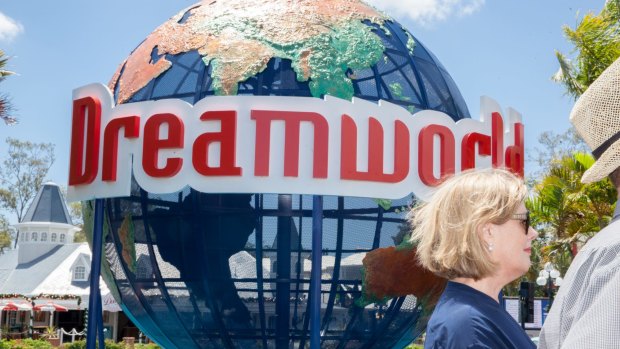 Ardent Leisure CEO Deborah Thomas at the reopening of Dreamworld on December 10. 