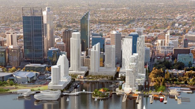 Elizabeth Quay is tipped to create more than 400 jobs.