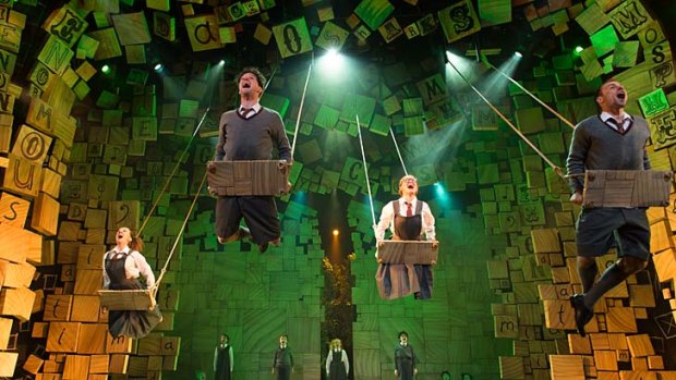 The Royal Shakespeare Company's production of <i>Matilda</i>.