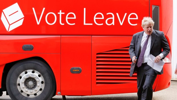Boris Johnson has given the infamous Brexit bus fresh impetus.
