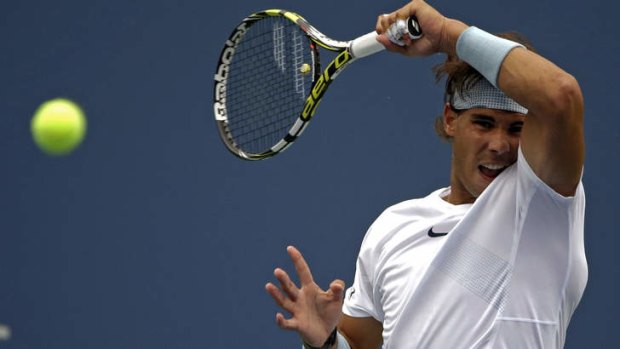 Back on top: Rafael Nadal.