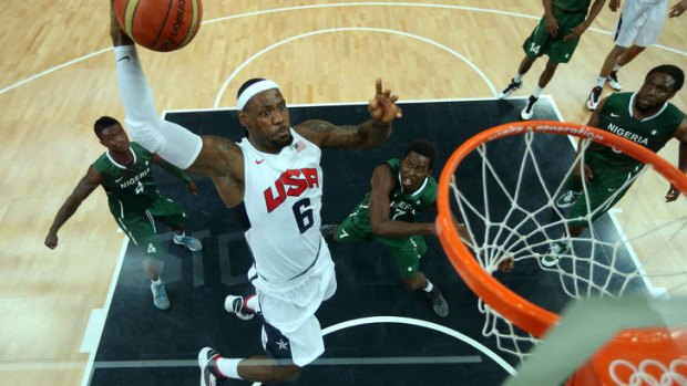 LeBron James ... the US men's basketball team has some of the highest-paid athletes at this year's Olympics.