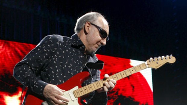 Pete Townshend from The Who rocked Brisbane on Tuesday, March 24.