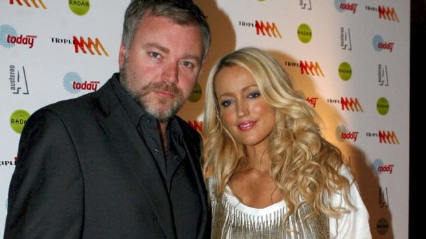 Radio ratings winners Kyle Sandilands and Jackie O.