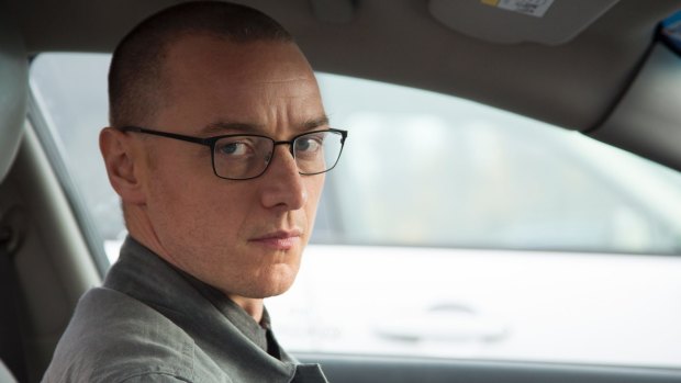 James McAvoy is Kevin, a man with 23 personalities, in <i>Split</I>.