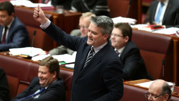 Finance Minister Senator Mathias Cormann is pushing to wind back protections for consumers of financial advice.