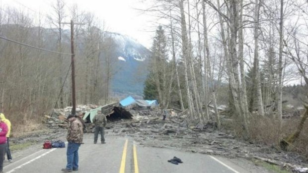 Eight people are dead and 18 missing after a mudslide struck near the town of Oso in Washington.  