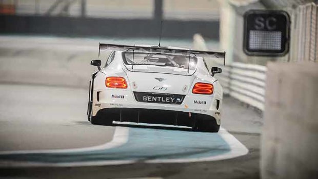 Bentley hopes its long history in motorsport means GT3 competitors will be seeing more of this view.