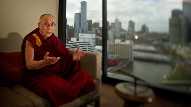 His holiness the Dalai Lama . . . China is hearing more voices, calling for democracy.