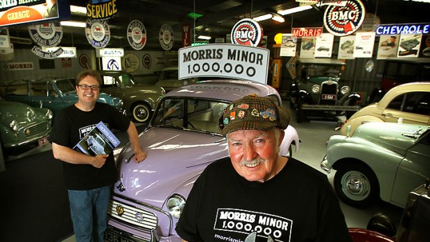 Two in a Millions: Richard and Bill McKellar have even produced a book about their restoration project. Only 350 of the Lilac-coloured Millions were manufactured.