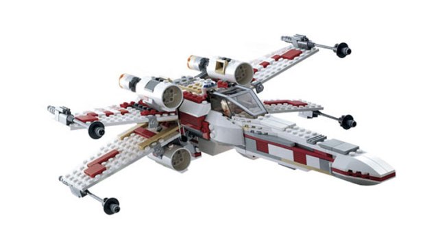 Lego Star Wars X-wing fighter.