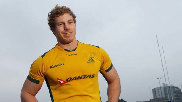 Old head on young shoulders &#8230; David Pocock, 23, will skipper the Wallabies for the first time on Saturday, taking over from James Horwill.