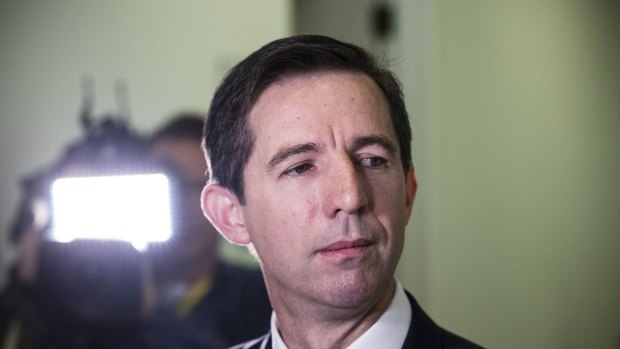 Trade Minister Simon Birmingham.